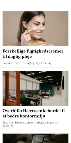 Anteprima del sito risskovsnak.dk, media di Danimarca per articoli sponsorizzati