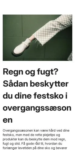 Preview of the skotips.dk website, a media outlet in Denmark for sponsored articles