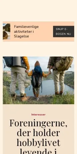 스폰서 기사용 덴마크 매체 slagelsenet.dk 사이트 미리보기