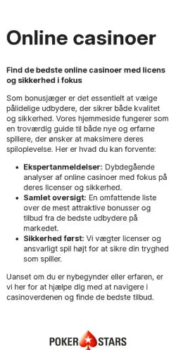 Vorschau der Website spilpro.dk, Medium aus Dänemark für gesponserte Artikel