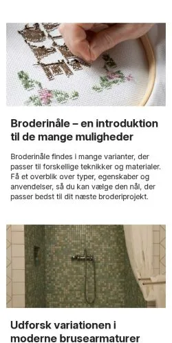 Aperçu du site teksthus.dk, média de Danemark pour articles sponsorisés