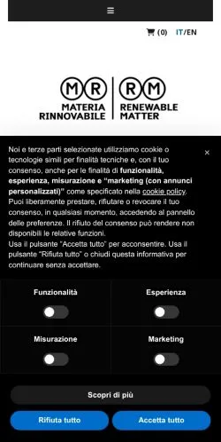 Anteprima del sito Renewable Matter, media di Italia per articoli sponsorizzati