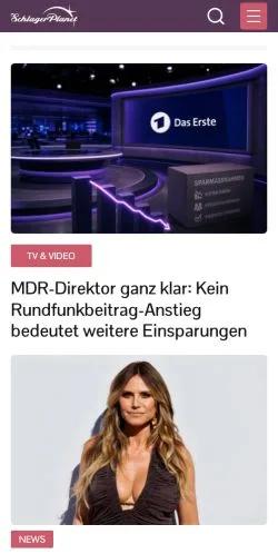 Forhåndsvisning af Schlagerplanet, medie fra Tyskland til sponsorerede artikler