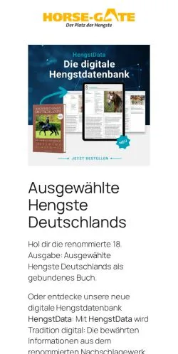 Vista previa del sitio Startseite -, medio de Alemania para artículos patrocinados
