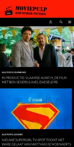 Anteprima del sito MoviePulp, media di Belgio per articoli sponsorizzati