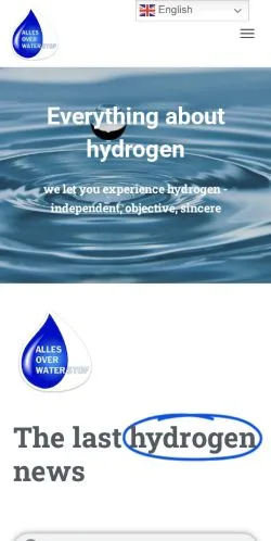 Anteprima del sito Alles over Waterstof, media di Paesi Bassi per articoli sponsorizzati