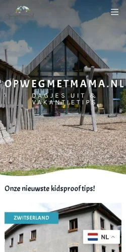 Anteprima del sito Opwegmetmama, media di Paesi Bassi per articoli sponsorizzati