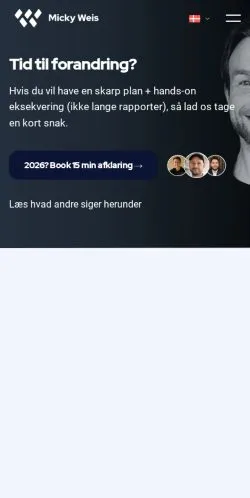 Forhåndsvisning af Micky Weis Marketing, medie fra Danmark til sponsorerede artikler