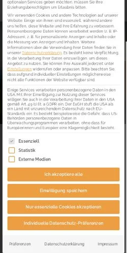 Vista previa del sitio Lebegeil, medio de Alemania para artículos patrocinados