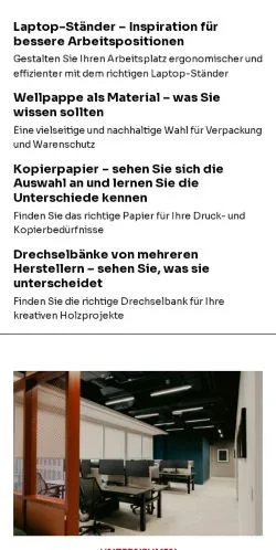 Anteprima del sito firmaberatung.de, media di Germania per articoli sponsorizzati