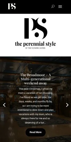 Anteprima del sito The Perennial Style, media di Stati Uniti per articoli sponsorizzati