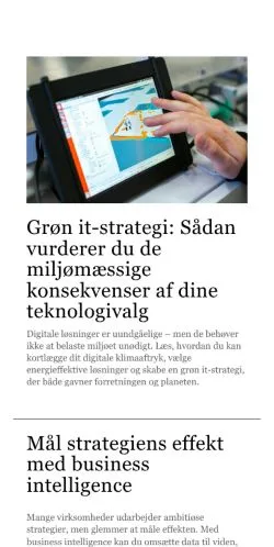 Anteprima del sito dansksaas.dk, media di Danimarca per articoli sponsorizzati