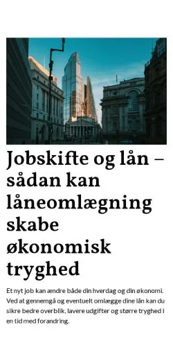 Anteprima del sito degodelaan.dk, media di Danimarca per articoli sponsorizzati