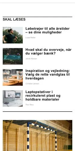 Forhåndsvisning av nettstedet ditfarum.dk, medium fra Danmark for sponsede artikler