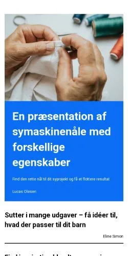 Anteprima del sito esbjerg365.dk, media di Danimarca per articoli sponsorizzati