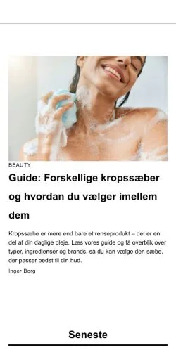 Anteprima del sito fredericianere.dk, media di Danimarca per articoli sponsorizzati