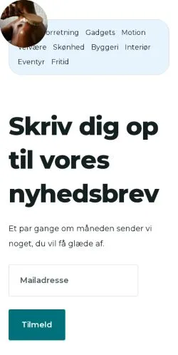 Anteprima del sito herreselskabet.dk, media di Danimarca per articoli sponsorizzati