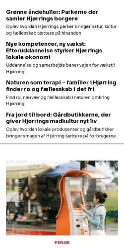 Anteprima del sito hjoerringfokus.dk, media di Danimarca per articoli sponsorizzati