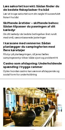 Podgląd witryny hobbyfabrikken.dk, medium z kraju Dania do artykułów sponsorowanych