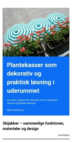 スポンサード記事向けのデンマークメディア、holstebrodialog.dkのサイトプレビュー
