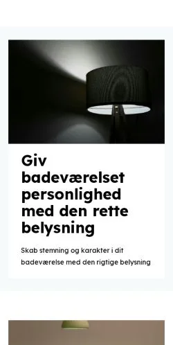 Anteprima del sito lampelandet.dk, media di Danimarca per articoli sponsorizzati