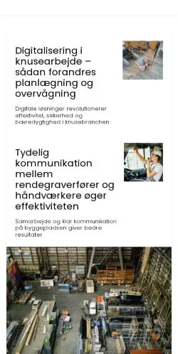 Anteprima del sito maskineronline.dk, media di Danimarca per articoli sponsorizzati