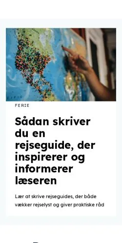 Anteprima del sito oplevelsen.dk, media di Danimarca per articoli sponsorizzati