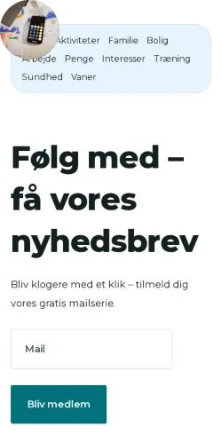 Anteprima del sito oplevranders.dk, media di Danimarca per articoli sponsorizzati