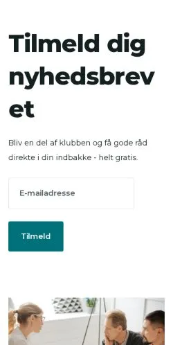 Anteprima del sito praktiskpsykologi.dk, media di Danimarca per articoli sponsorizzati