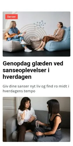 Anteprima del sito psykologforalle.dk, media di Danimarca per articoli sponsorizzati