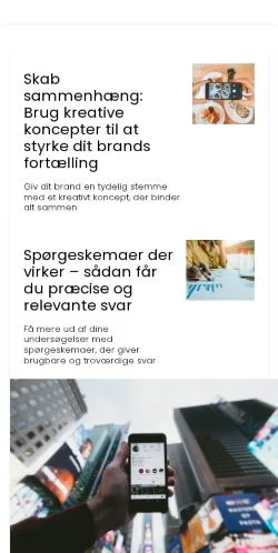 Podgląd witryny reklameguru.dk, medium z kraju Dania do artykułów sponsorowanych