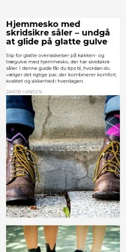 Podgląd witryny smartsko.dk, medium z kraju Dania do artykułów sponsorowanych