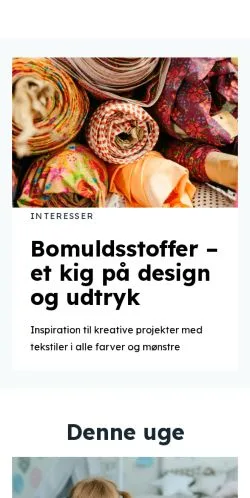 Podgląd witryny soenderborgbladet.dk, medium z kraju Dania do artykułów sponsorowanych