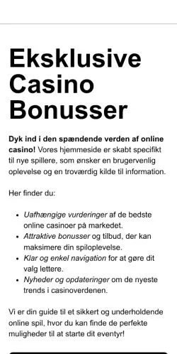 Forhåndsvisning av nettstedet tipus.dk, medium fra Danmark for sponsede artikler