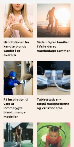 Anteprima del sito vejlebladet.dk, media di Danimarca per articoli sponsorizzati