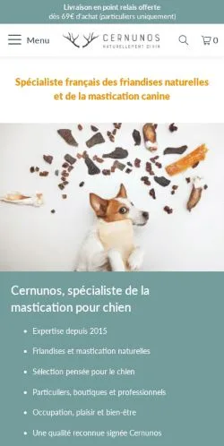Vorschau der Website Cernunos Mastication, Medium aus Frankreich für gesponserte Artikel