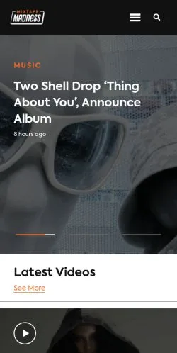 Aperçu du site Mixtape Madness, média de Royaume-Uni pour articles sponsorisés