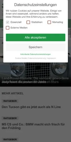 Anteprima del sito 3Tuerig, media di Germania per articoli sponsorizzati