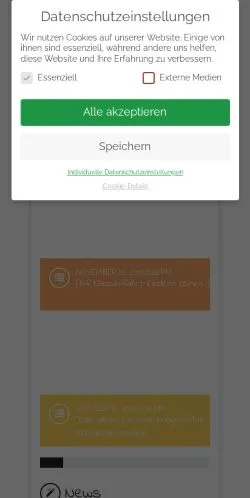 Anteprima del sito Kindheitsblog, media di Germania per articoli sponsorizzati