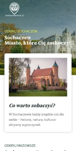 Anteprima del sito Sochaczewianin, media di Polonia per articoli sponsorizzati