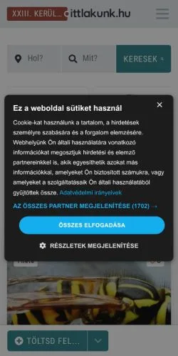 Anteprima del sito Ittlakunk Soroksár, media di Ungheria per articoli sponsorizzati