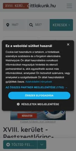 Podgląd witryny Ittlakunk XVIII. Kerület, medium z kraju Węgry do artykułów sponsorowanych