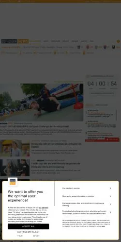 Podgląd witryny Osthessen News, medium z kraju Niemcy do artykułów sponsorowanych