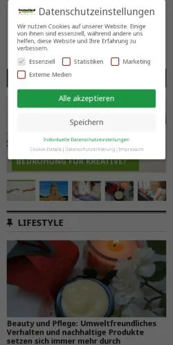 스폰서 기사용 독일 매체 Deutschlandreporter 사이트 미리보기