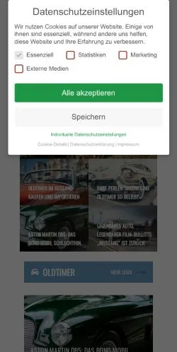 Podgląd witryny Autosvongestern, medium z kraju Niemcy do artykułów sponsorowanych