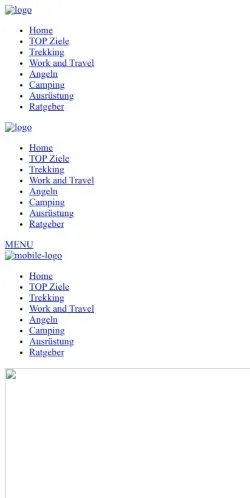 Anteprima del sito Travelblogging, media di Germania per articoli sponsorizzati