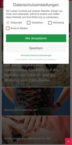 Anteprima del sito Amenica, media di Germania per articoli sponsorizzati