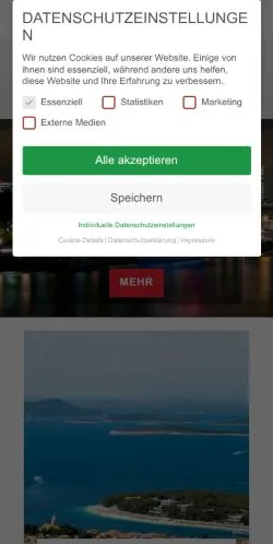 Anteprima del sito Endlich Urlaub, media di Germania per articoli sponsorizzati