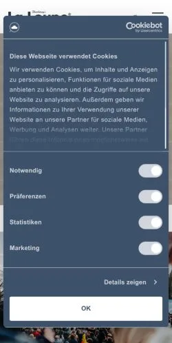 Podgląd witryny La Loupe, medium z kraju Niemcy do artykułów sponsorowanych