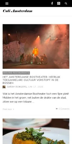 Anteprima del sito Culi Amsterdam, media di Paesi Bassi per articoli sponsorizzati